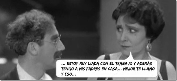 Muy ocupada